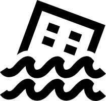 自然灾害公益图标